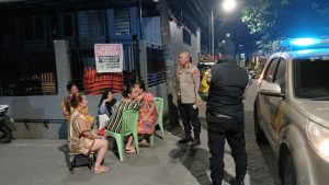 Kompol Tamrin Pimpin Operasi Cipta Kondisi Di Wilayah Polsek Makassar