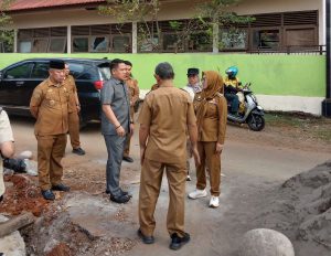 Bupati Gowa dan Wakil Ketua DPRD Tinjau Langsung Pengerjaan Drainase dan Ruas Jalan di Kecamatan Somba Opu
