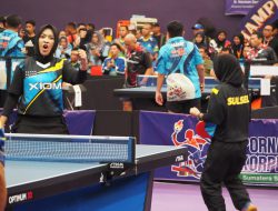 Taklukkan Sultra, Tim Tenis Meja Putri Sulsel Tantang Jawa Timur di 8 Besar