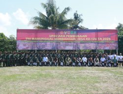 TMMD ke-126 Takalar Resmi Dibuka, Ini Sebagai Langkah Mewujudkan Kemanunggalan TNI Dengan Rakyat 