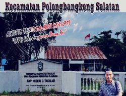 Penegak Hukum di Tuntut Usut Takalar, Usut dugaan penyalahgunaan Dana Bos SMPN 3 Pol-Sel Takalar
