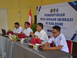 Lima Desa di Bone Resmi Jadi Desa Binaan Imigrasi, Warga Diharapkan Jadi “Mata dan Telinga Negara”