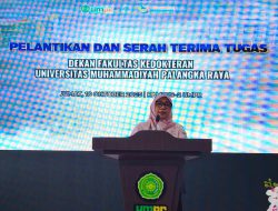 Putri Terbaik Asal Gowa Dilantik Jadi Dekan Fakultas Kedokteran Universitas Muhammadiyah Palangkaraya