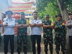 Camat Mangara Bombang Bersama Kades Tope Jawa Menerima Kunjungan Ketua Tim Wasev TMMD 2025