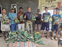 Wakil Ketua DPRD Gowa Serahkan Bibit Padi di Hari Jadi Gowa ke-705: Komitmen Tingkatkan Produktivitas Petani