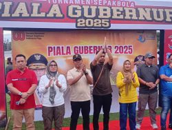Wakil Ketua DPRD Gowa Hadiri Final Piala Gubernur Sulsel 2025 di Stadion Kalegowa