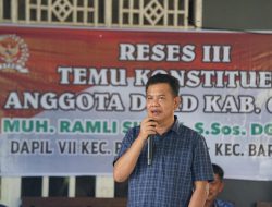 Ketua DPRD Gowa Ramli Siddik Turun Langsung Sapa Warga Desa Kampili