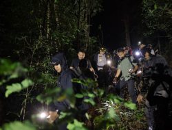 Kapolres dan Wakil Bupati Gowa Gerebek Lokasi Ilegal Logging di Hutan Lindung Tombolopao