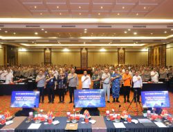 Kapolda Sulsel Pimpin Rakor Lintas Sektor, Siapkan Operasi Lilin Jelang Nataru