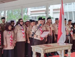 Ketua Kwarcab Takalar Alam Syah Mile Nahkoda Baru,  Siap mencetak Anggota Pramuka Menjadi Jurnalis