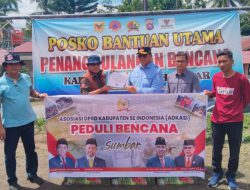 ADKASI Hadir di Tengah Banjir Tanah Datar Sumatera Barat 