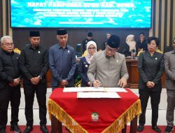 Wakil Ketua DPRD Gowa Hasrul Abdul Rajab Pimpin Paripurna Penetapan Ranperda Pengelolaan Barang Milik Daerah