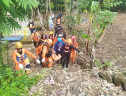 Tim SAR Gabungan Temukan Korban Tenggelam Di Sungai Belapunraga Kondisi Meninggal Dunia