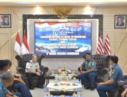 Kunjungan Courtesy Call Atase Pertahanan Canada Disambut Baik Wadan Kodaeral VI
