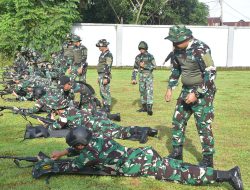 Latihan Menembak Laras Panjang Kodaeral VI bersama PJU dan Kadis/Kasatker