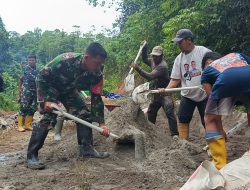 Jelang Pembukaan TMMD, Pra-TMMD ke-127 Fokus Percepat Akses Jalan Warga