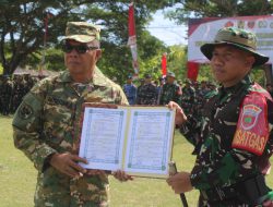Bupati Bulukumba Menjadi Inspektur Upacara Dalam TMMD Ke-127, Desa Ara Menjadi Titik Pekerjaan