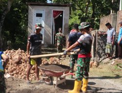 TMMD ke-127 Tetap Ngebut di Bulan Ramadan, Pembangunan Infrastruktur Desa Berjalan Lancar
