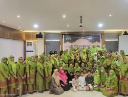 Rapat Kerja PAC Muslimat Nahdatul Ulama Tamalanrea, Dirangkaikan Buka Puasa dan Santunan Kaum Dhuafa