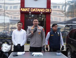 Kapolres Gowa Pimpin Konferensi Pers, 7 Pelaku Sindikat Curanmor Diamankan