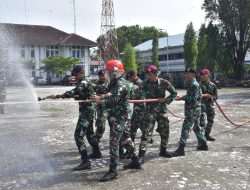 Prajurit Kodaeral VI Tingkatkan Kemampuan dan Kesiapsiagaan, Simulasi Latihan PHH dan PEK