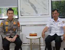 Menjalin Lintas Kemitraan Camat Wajo Melakukan Kunjungan Ke Karo SDM Polda Sulsel