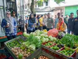 Bupati Barru Andi Ina Bersama Forkopimda Sidak Pasar Mattirowalie, Jelang Lebaran
