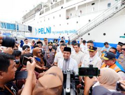 Gubernur Sulsel Lepas 500 Pemudik Program Mudik PLN, Pelabuhan Soekarno-Hatta Makassar