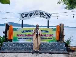 Lasonrai Beach Kembali Dibuka, Bupati Barru: Potensi Besar objek wisata Destinasi Unggulan