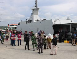 Tiba Selamat Mudik Gratis Tujuan Selayar Dengan Kapal Perang KRI Marlin-877