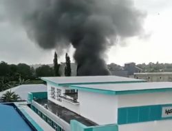 Kebakaran RSUD Padjonga Dg Ngalle Buat Panik Sejumlah Pasien