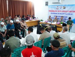 Camat Wajo Hadiri Pembentukan FKPM “ABBULO SIBATANG”, Perkuat Sinergi Polisi Dan Masyarakat