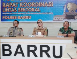 Bupati Barru Dukung Pengamanan Idulfitri, Apresiasi Polres Barru