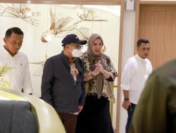 Perkuat Sektor Pendidikan Bupati Barru Andi Ina Audiens dengan Menteri Pendidikan.