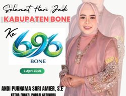 Hari Jadi ke-696 Kabupaten Bone, Tomaseddi Patarompoi Wanua, Andi Purnamasari Harap Bone Lebih Maju