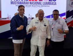 Plt Ketua Muaythai Sulsel Hadiri Rakernas Muaythai Indonesia di Jakarta