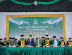 Wabup Barru Abustan Hadiri Wisuda 155 Sarjana  IAI DDI Mangkoso