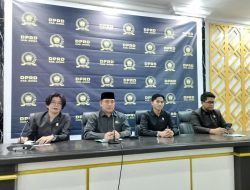 Empat Pimpinan DPRD Gowa Gelar Konferensi Pers, Ultimatum Bupati: Klarifikasi 2×24 Jam atau Hak Angket Digulirkan